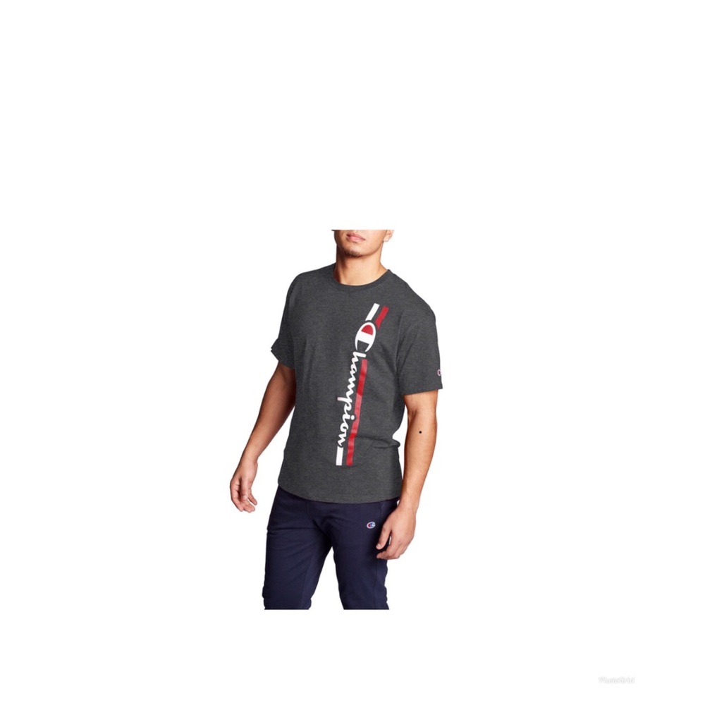 New Mens Champion Tshirt L Crew Neck Short Sleeve